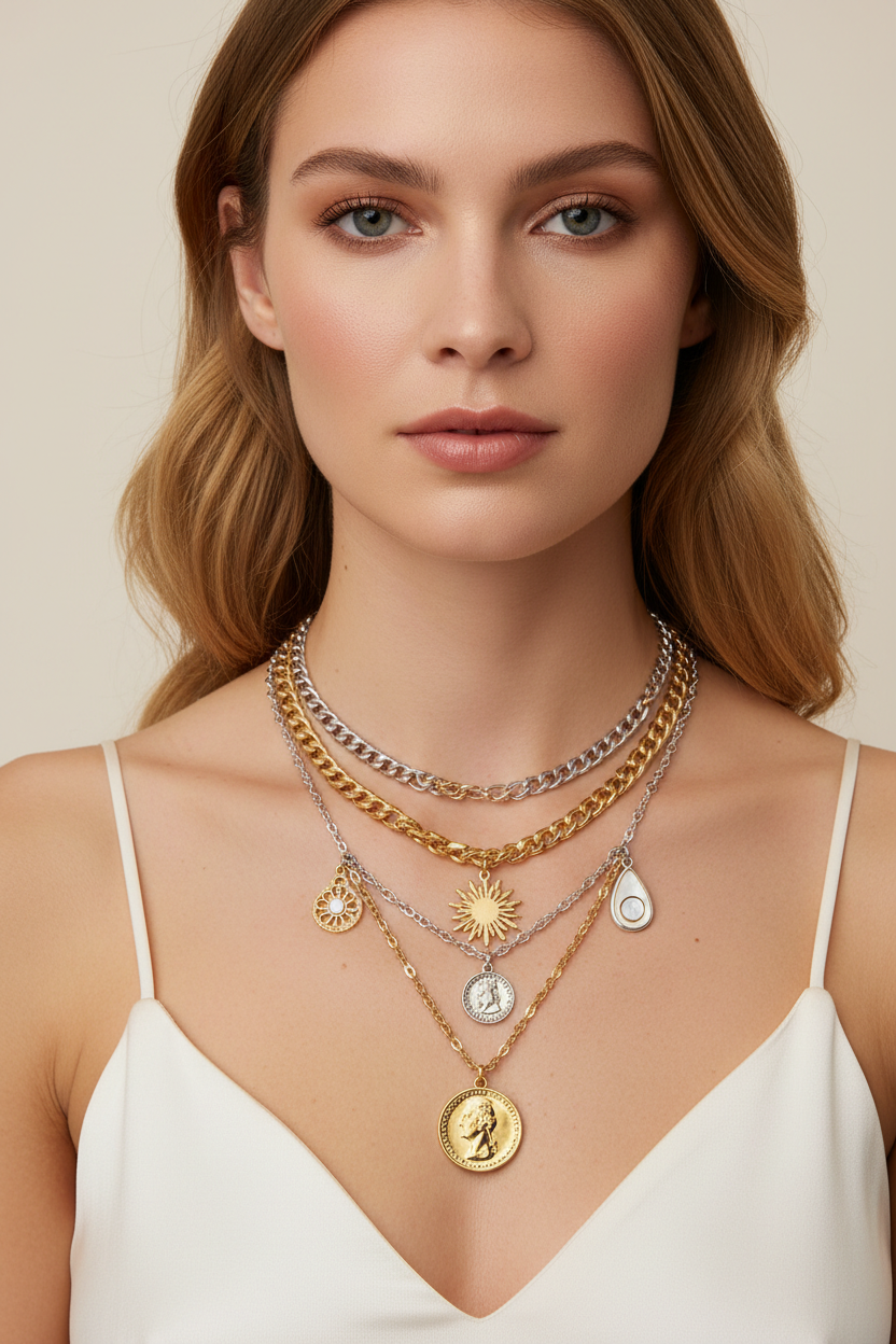 Coin & Pendant Necklaces