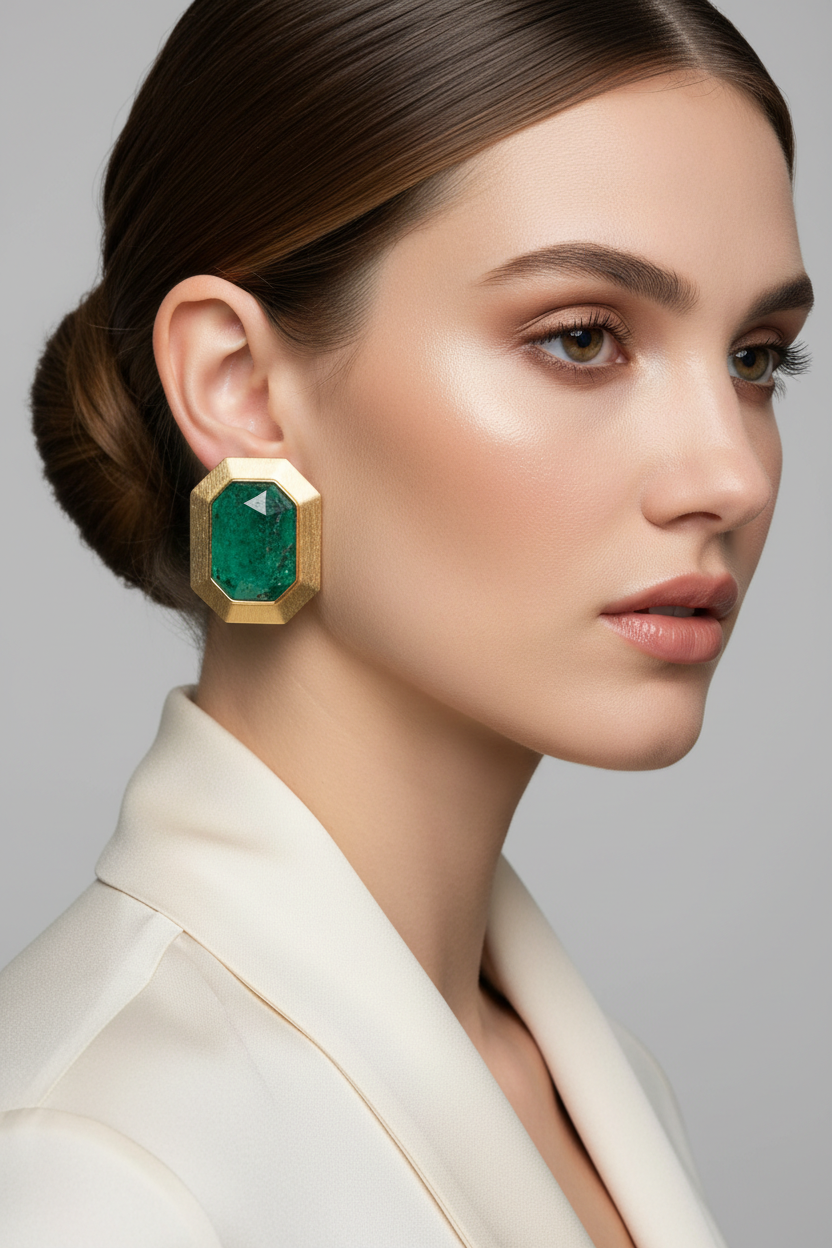 Oversized Stud Earrings